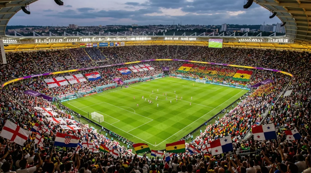 World Cup 2026 Group L featuring England, Croatia, Ghana, and Panama in tournament competition