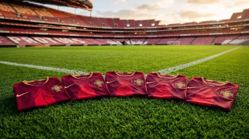 Portugal national team in red jerseys entering new era for World Cup 2026